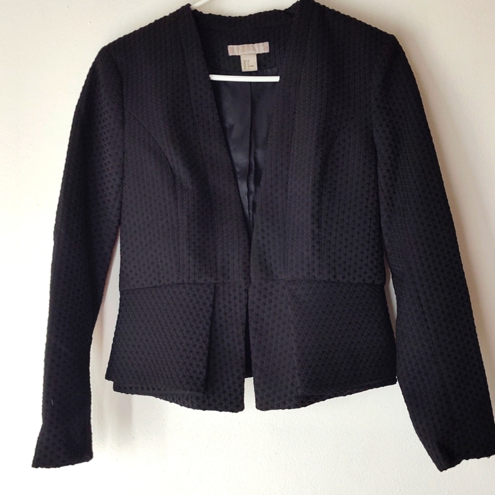 H&M PEPLUM BLAZER